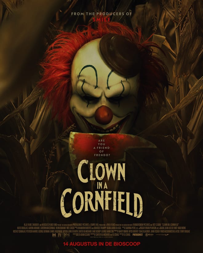 Clown in A Cornfield