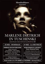 Hommage aan Marlene Dietrich