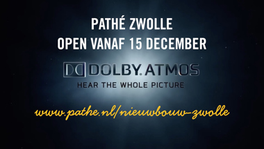 Pathé Zwolle rondleiding x Dolby Atmos experience