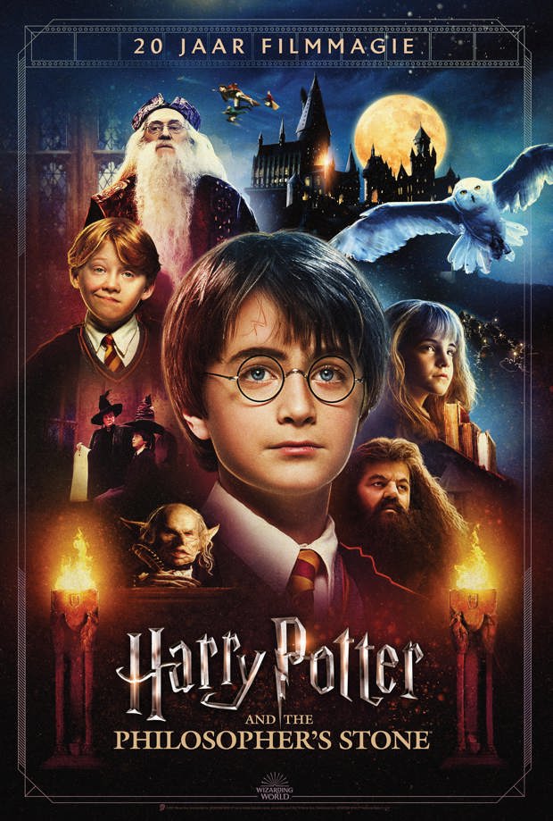 Editor leven laat staan Harry Potter and the Philosopher's Stone (20 jaar) -Trailer, reviews & meer  - Pathé