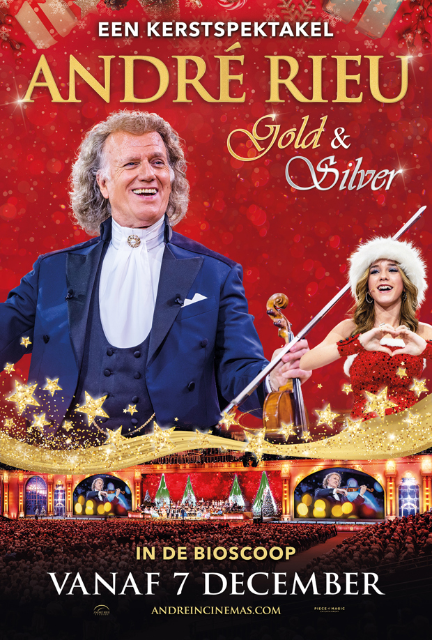 André Rieu's 2024 Christmas Concert Gold and Silver in the cinema