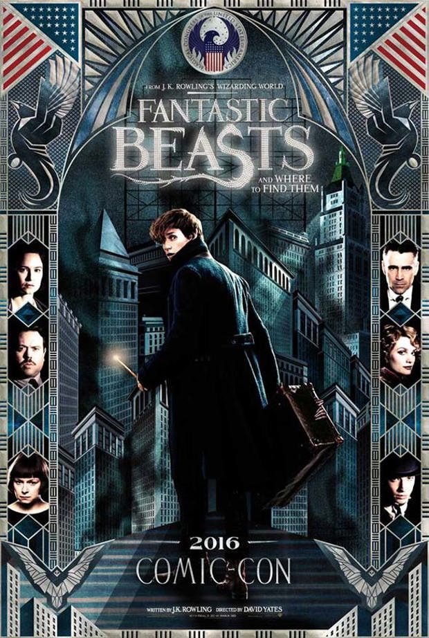Fantastic beasts and where to find them cast